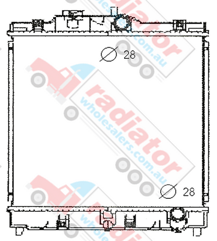 RW237141M Radiator